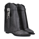 Givenchy Black Leather Ankle Boots